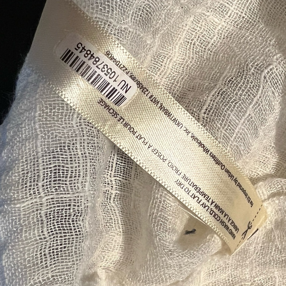 *NWT* Free People Cropped Muslin Top - Picture 9 of 10